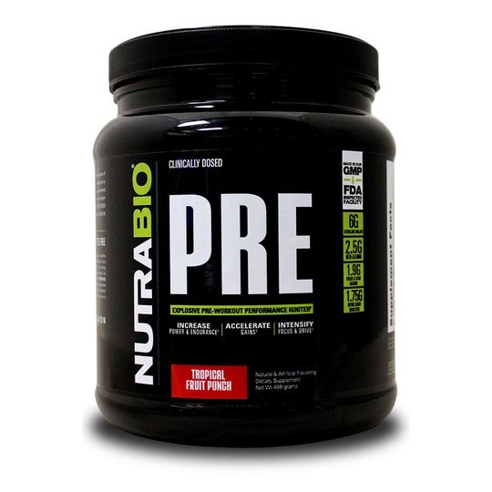 NutraBio Pre (Regular and Stim Free)