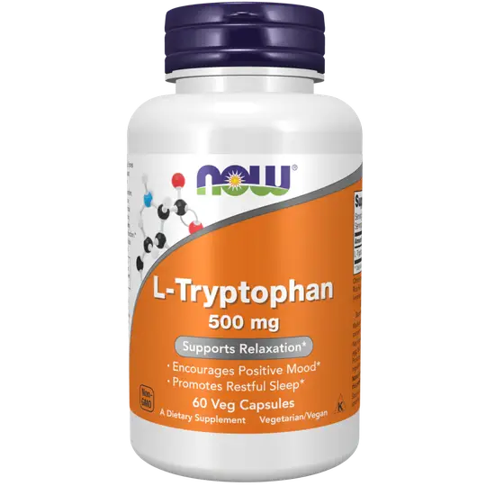 Now L-Tryptophan 500mg