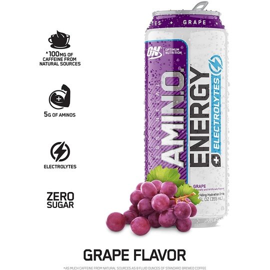 Optimum Nutrition Sparkling Amino Energy RTD