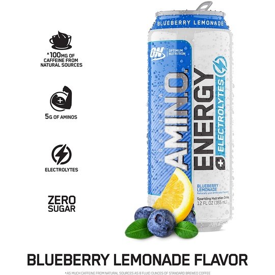 Optimum Nutrition Sparkling Amino Energy RTD