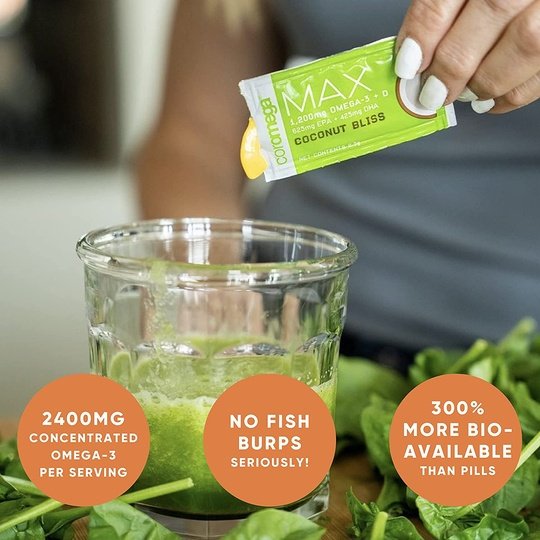 Max Omega-3 Fish Oil Supplement by Coromega
