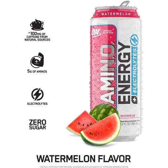 Optimum Nutrition Sparkling Amino Energy RTD