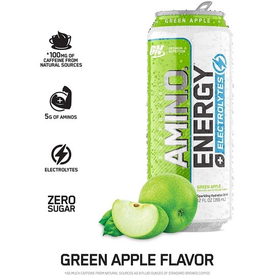 Optimum Nutrition Sparkling Amino Energy RTD