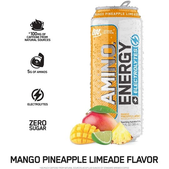 Optimum Nutrition Sparkling Amino Energy RTD