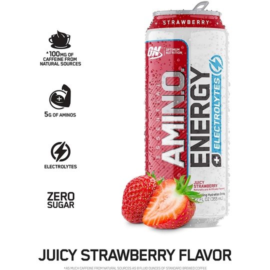 Optimum Nutrition Sparkling Amino Energy RTD