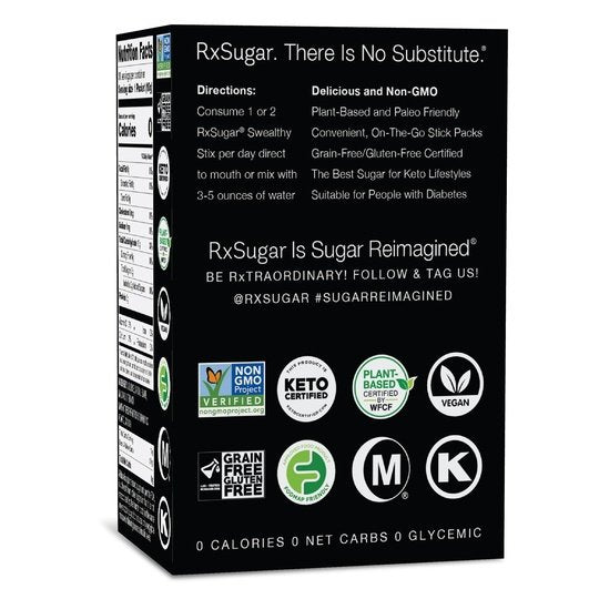 RxSugar Swealthy Stix - The Sweet Keto Treat