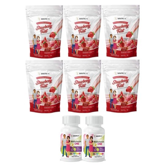 Gastric Sleeve Complete Bariatric Vitamin Pack by BariatricPal - Capsules & Chews
