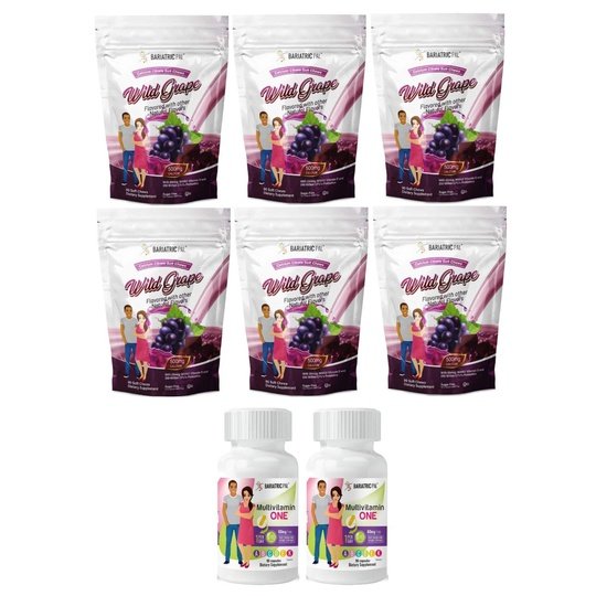Gastric Sleeve Complete Bariatric Vitamin Pack by BariatricPal - Capsules & Chews