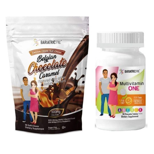 Gastric Band Complete Bariatric Vitamin Pack by BariatricPal - Chewables & Chews