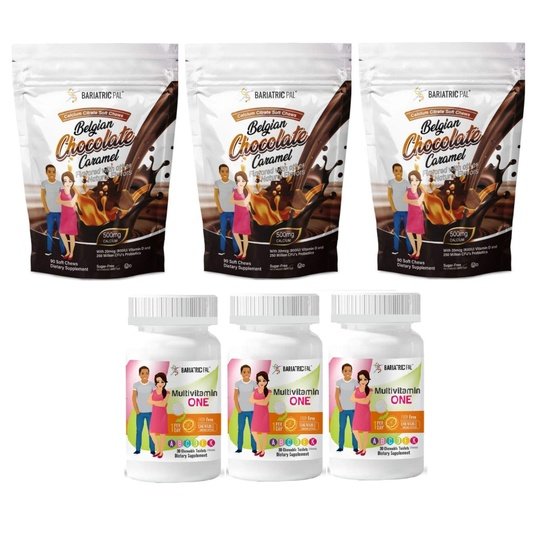 Gastric Band Complete Bariatric Vitamin Pack by BariatricPal - Chewables & Chews