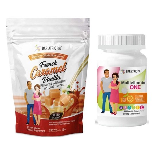 Gastric Band Complete Bariatric Vitamin Pack by BariatricPal - Chewables & Chews