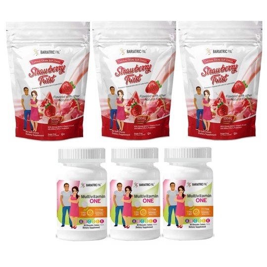 Duodenal Switch Complete Vitamin Pack by BariatricPal - Chewables & Chews