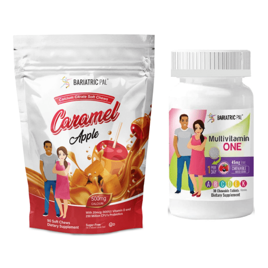 Gastric Band Complete Bariatric Vitamin Pack by BariatricPal - Chewables & Chews