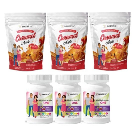 Gastric Band Complete Bariatric Vitamin Pack by BariatricPal - Chewables & Chews