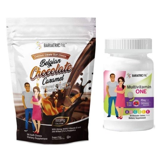 Gastric Band Complete Bariatric Vitamin Pack by BariatricPal - Chewables & Chews