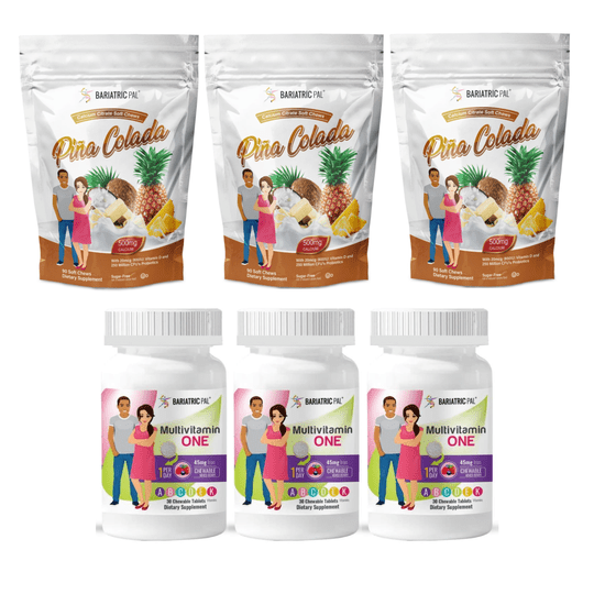 Gastric Band Complete Bariatric Vitamin Pack by BariatricPal - Chewables & Chews