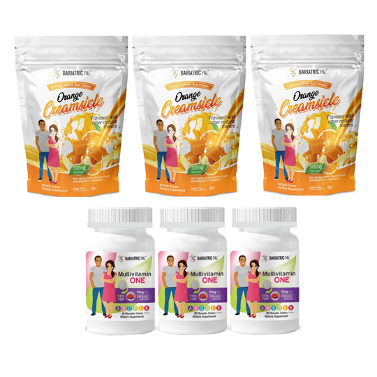 Gastric Bypass Complete Bariatric Vitamin Pack by BariatricPal - Chewables & Chews