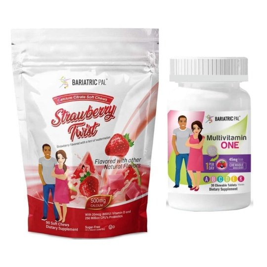 Duodenal Switch Complete Vitamin Pack by BariatricPal - Chewables & Chews