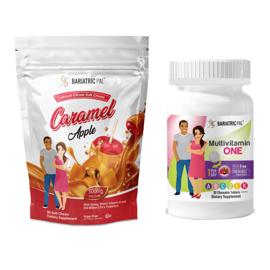 Gastric Bypass Complete Bariatric Vitamin Pack by BariatricPal - Chewables & Chews