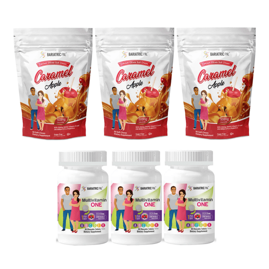 Gastric Band Complete Bariatric Vitamin Pack by BariatricPal - Chewables & Chews