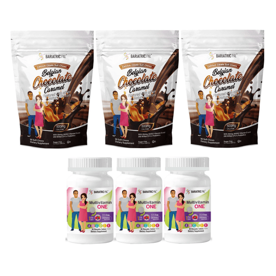 Gastric Band Complete Bariatric Vitamin Pack by BariatricPal - Chewables & Chews