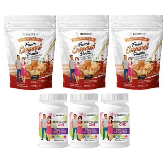 Gastric Bypass Complete Bariatric Vitamin Pack by BariatricPal - Chewables & Chews