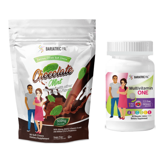 Gastric Band Complete Bariatric Vitamin Pack by BariatricPal - Chewables & Chews
