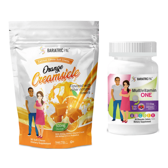 Gastric Band Complete Bariatric Vitamin Pack by BariatricPal - Chewables & Chews