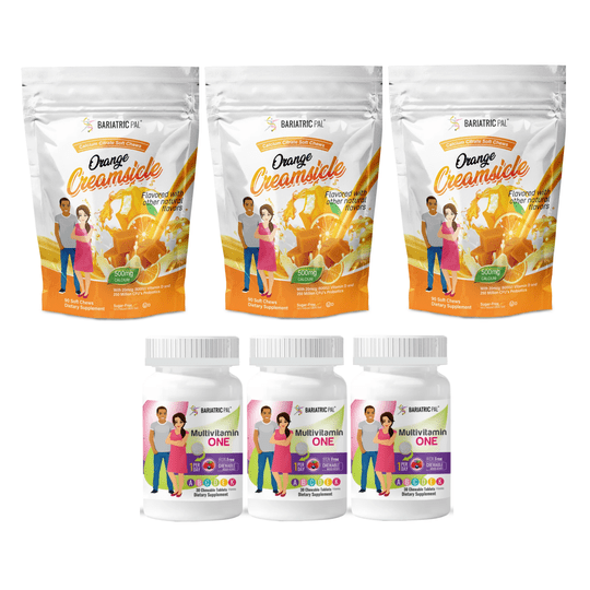 Gastric Band Complete Bariatric Vitamin Pack by BariatricPal - Chewables & Chews