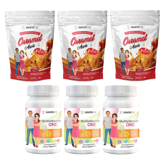 Gastric Band Complete Bariatric Vitamin Pack by BariatricPal - Chewables & Chews