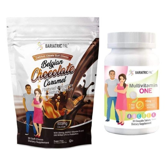 Gastric Band Complete Bariatric Vitamin Pack by BariatricPal - Chewables & Chews