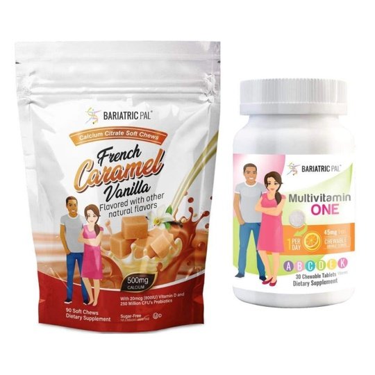 Gastric Band Complete Bariatric Vitamin Pack by BariatricPal - Chewables & Chews