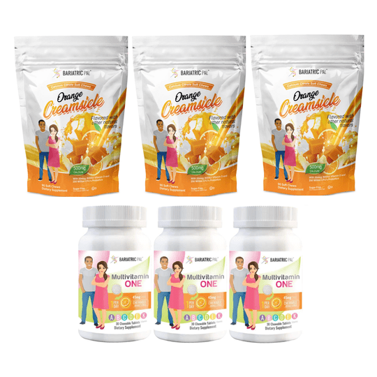 Gastric Band Complete Bariatric Vitamin Pack by BariatricPal - Chewables & Chews
