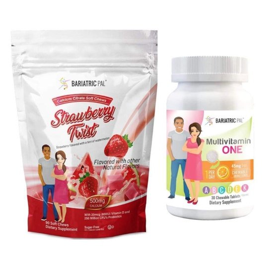 Gastric Band Complete Bariatric Vitamin Pack by BariatricPal - Chewables & Chews