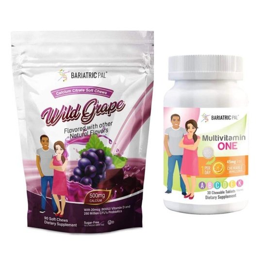 Duodenal Switch Complete Vitamin Pack by BariatricPal - Chewables & Chews