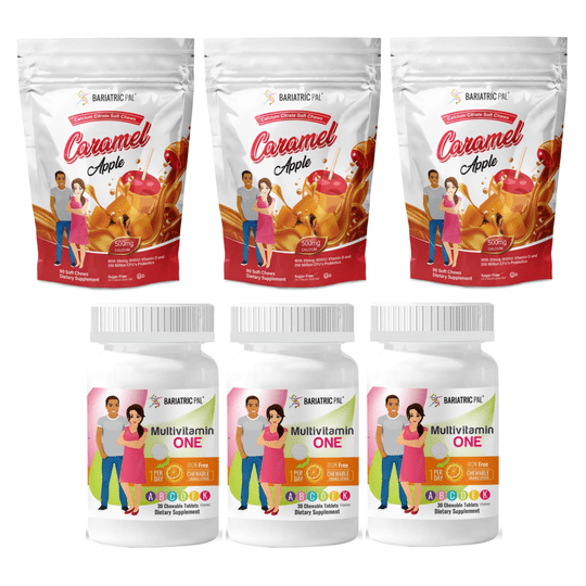 Gastric Band Complete Bariatric Vitamin Pack by BariatricPal - Chewables & Chews