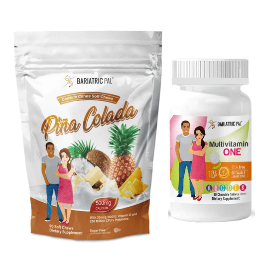Gastric Band Complete Bariatric Vitamin Pack by BariatricPal - Chewables & Chews
