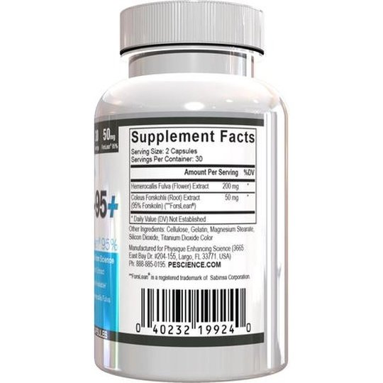 PES Forskolin-95+ (60 Caps)