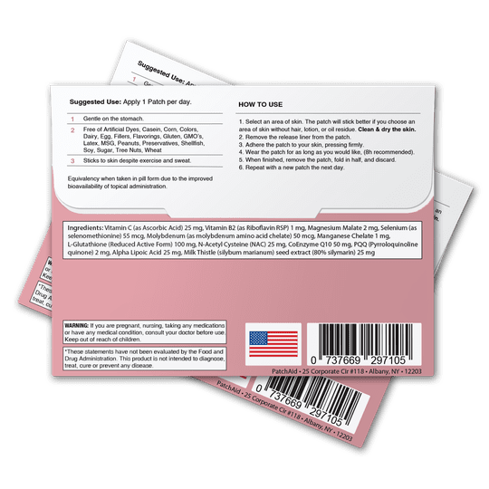 Glutathione Plus Patch by PatchAid