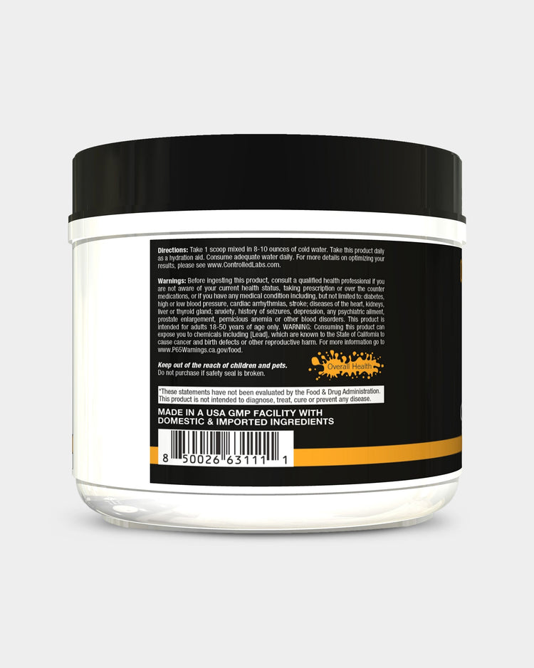Controlled Labs Orange HydraPush Hydration Matrix
