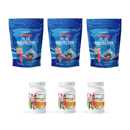Gastric Band Complete Bariatric Vitamin Pack by BariatricPal - Chewables & Chews