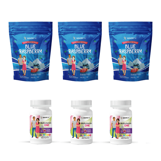 Gastric Band Complete Bariatric Vitamin Pack by BariatricPal - Chewables & Chews