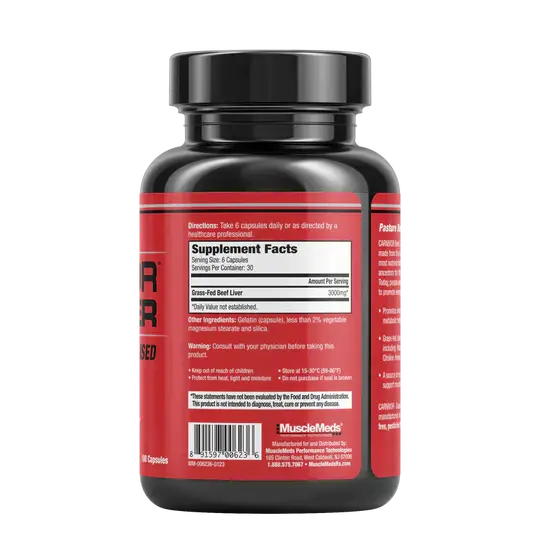 Muscle Meds Carnivor Beef Liver