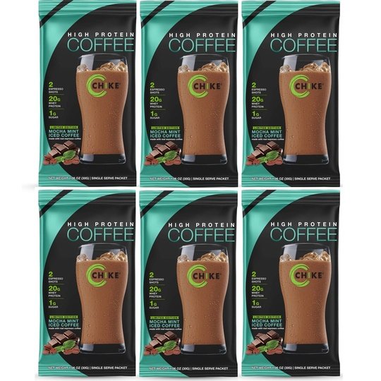 Chike Nutrition High Protein Iced Coffee Single Packets - Available in 10 Flavors!