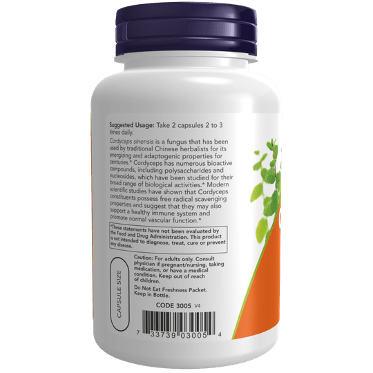 Now Cordyceps 750mg