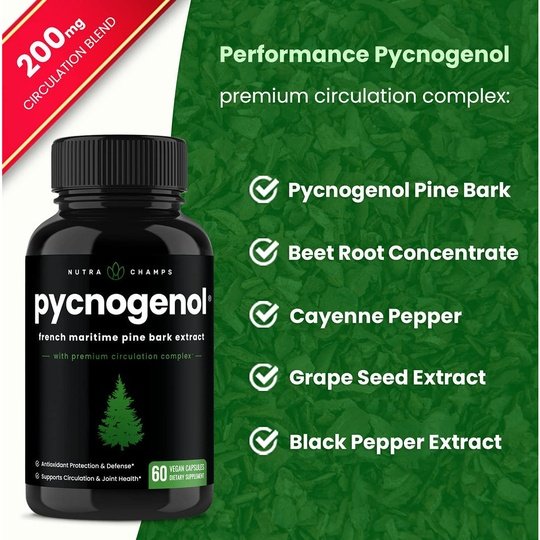 Pycnogenol Capsules by NutraChamps