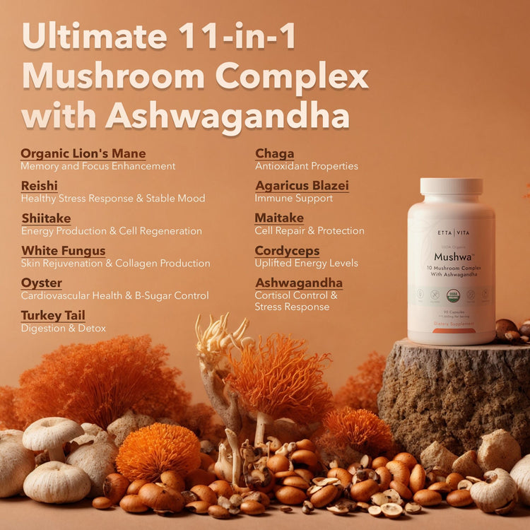 Etta Vita Mushwa Mushroom Capsules