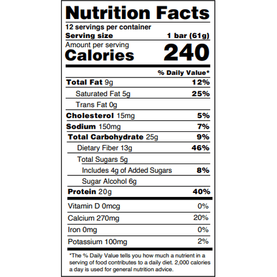 Rule1 Bar1 Crunch Bars
