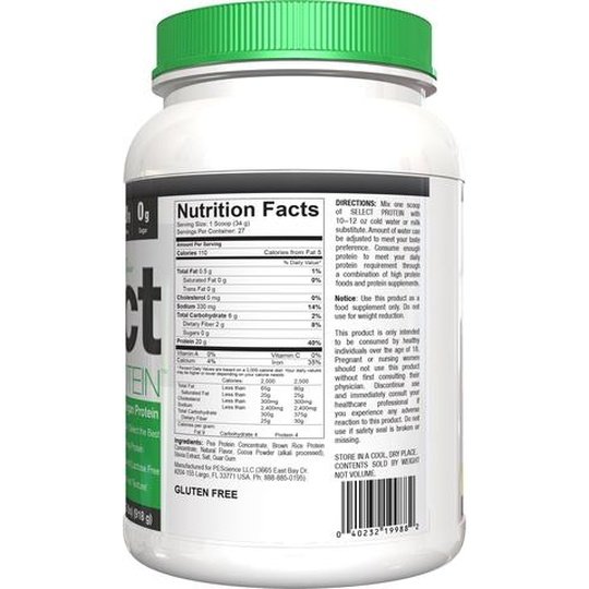 PES Vegan Series Select Protein