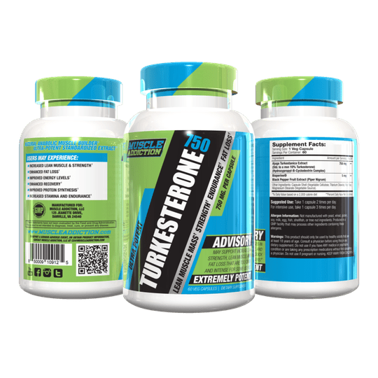 Muscle Addiction Turkesterone 750
